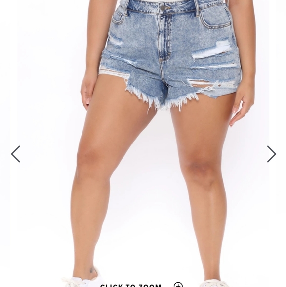 Triple Dismay Denim Shorts - Picture 2 of 4